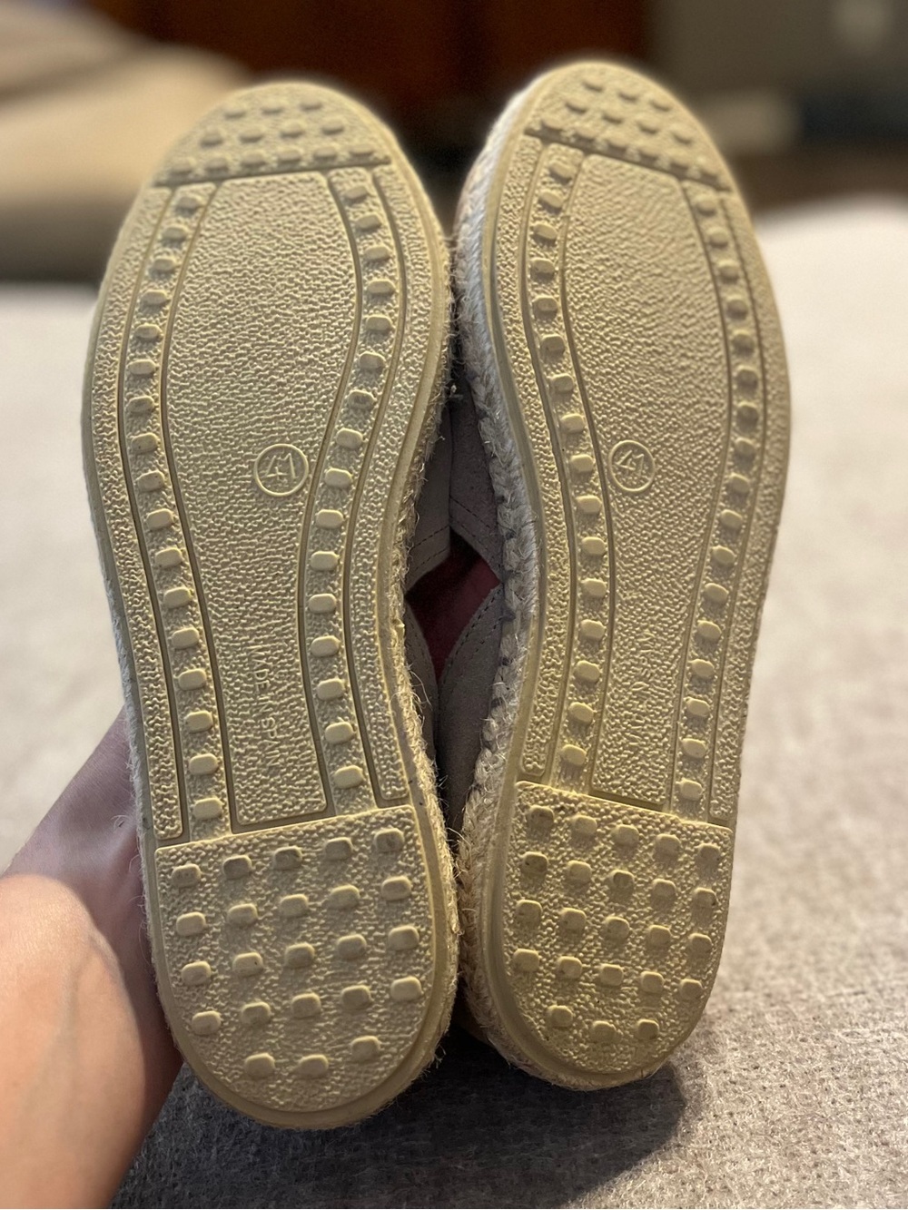 Verbenas Spain Embroidered Suede Espadrille Slip On Shoes EU 41 US 10 NWOT - Picture 4 of 8